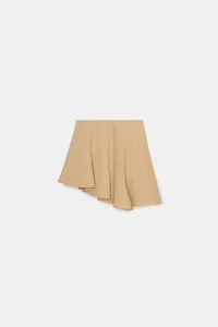 ASYMMETRICAL MINI SKIRT