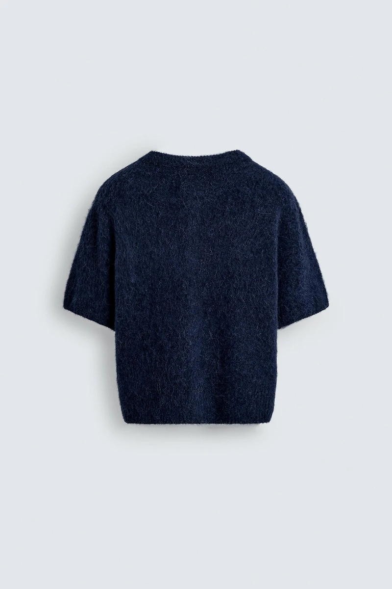 TEXTURED CARDIGAN HARRY LAMBERT FOR ZARA X DISNEY