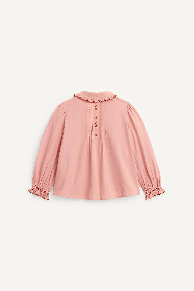 LIMITED EDITION EMBROIDERED FLORAL SHIRT