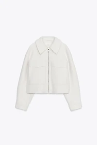 BOUCLÉ PATCH POCKET JACKET
