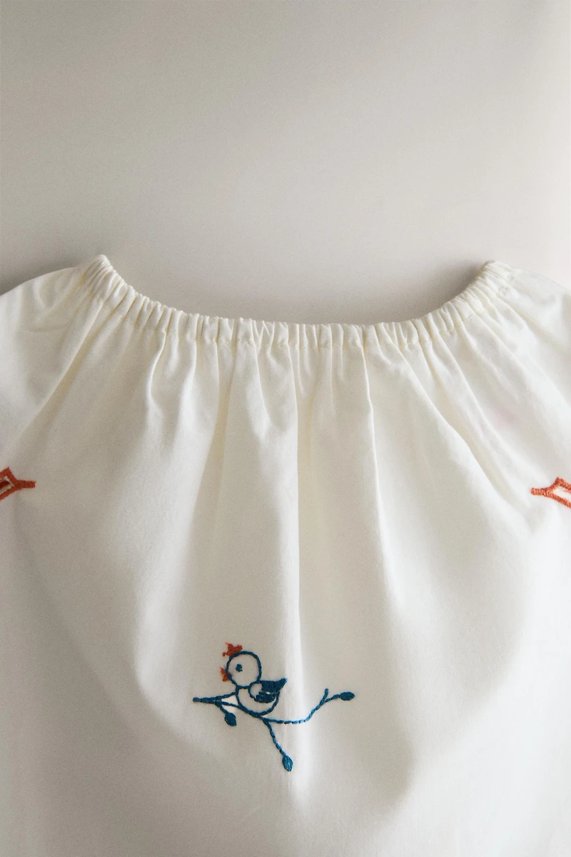 CHEMISE ENFANT BRODERIES