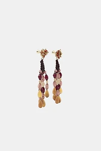 BEADED CROCHET EARRINGS