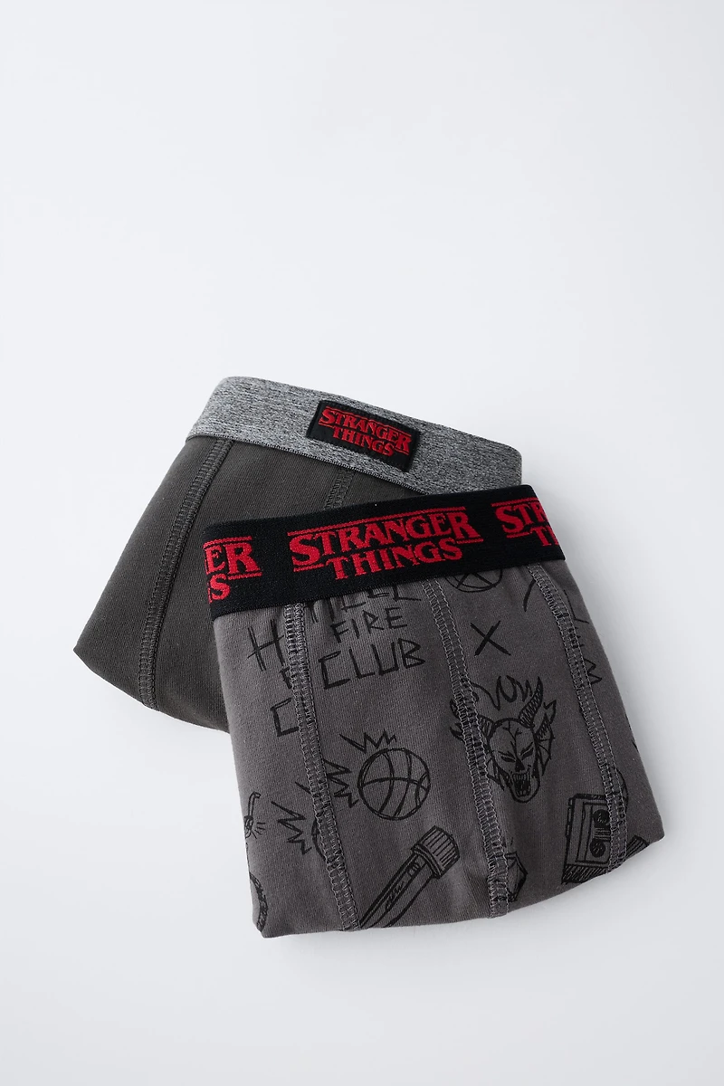 AGES 6-14 / TWO-PACK OF STRANGER THINGS ™/ © NETFLIX BOXERS