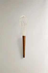SILICONE AND WOOD WHISK