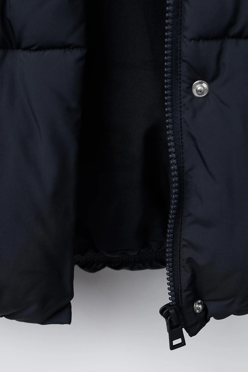 HOODED PUFFER JACKET
