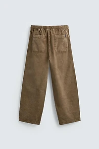 WASHED TEXTURED PANTS