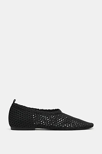 MESH FLAT BALLET FLATS