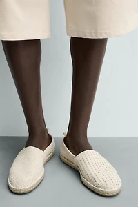 KNIT FABRIC ESPADRILLES