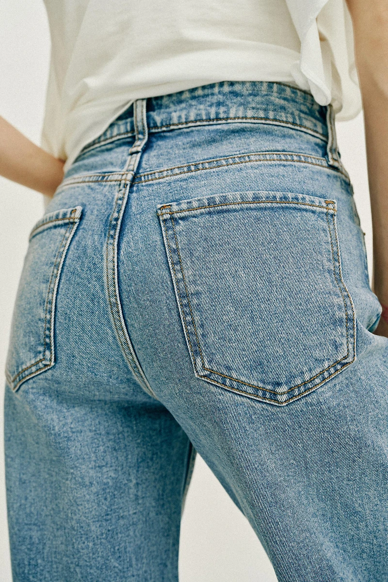 Z1975 HI-RISE STRAIGHT JEANS