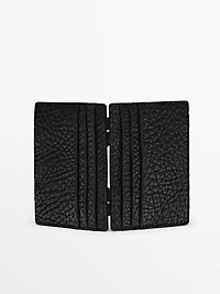 Nappa leather "magic" wallet