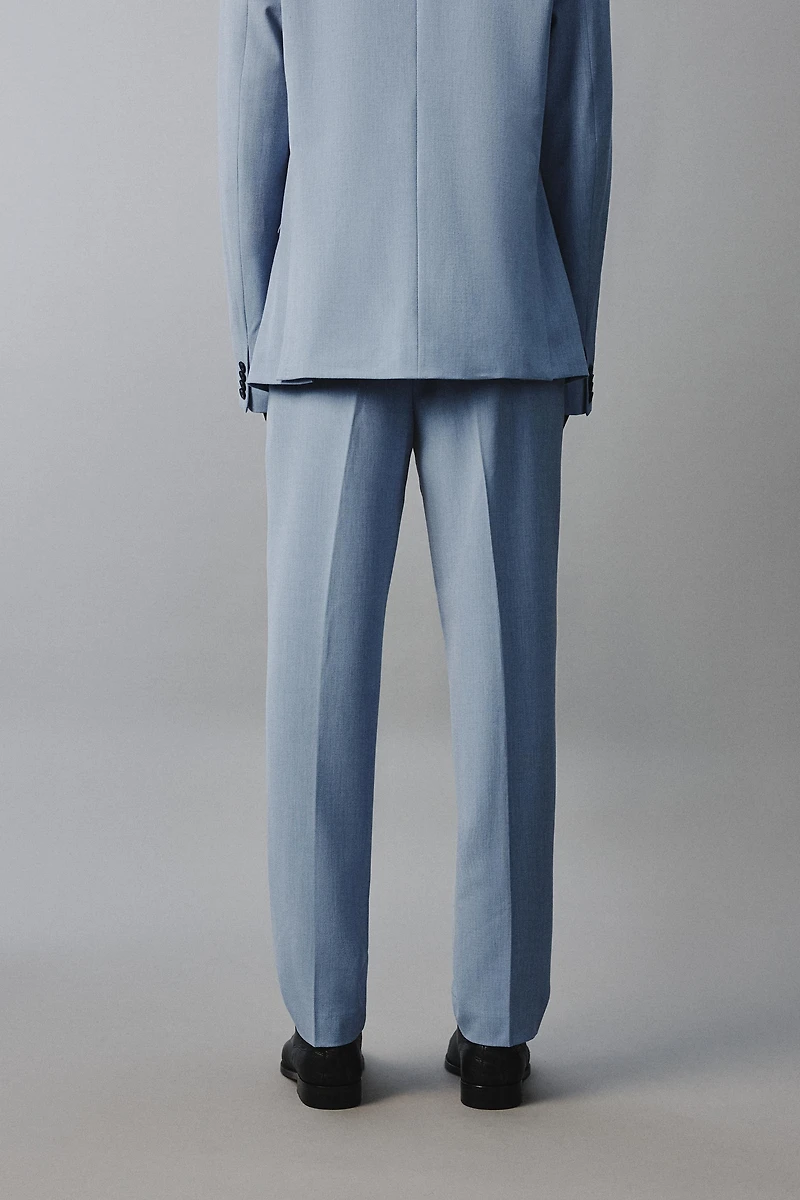 PANTALON DE COSTUME STRUCTURÉ CONFORT