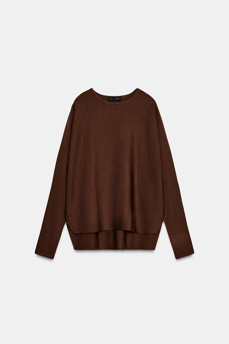 CAPE BODY KNIT JUMPER