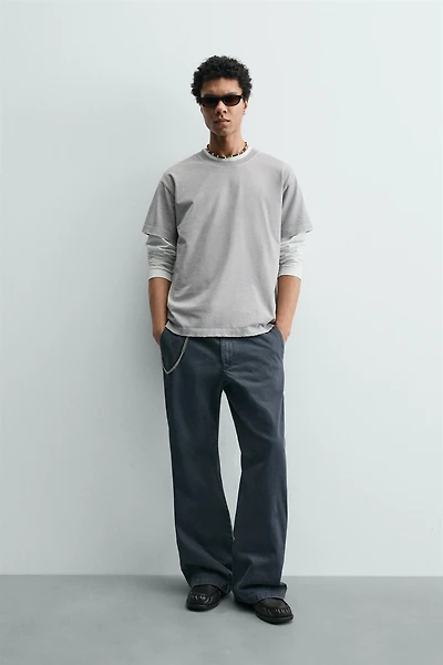 WASHED BOXY FIT T-SHIRT
