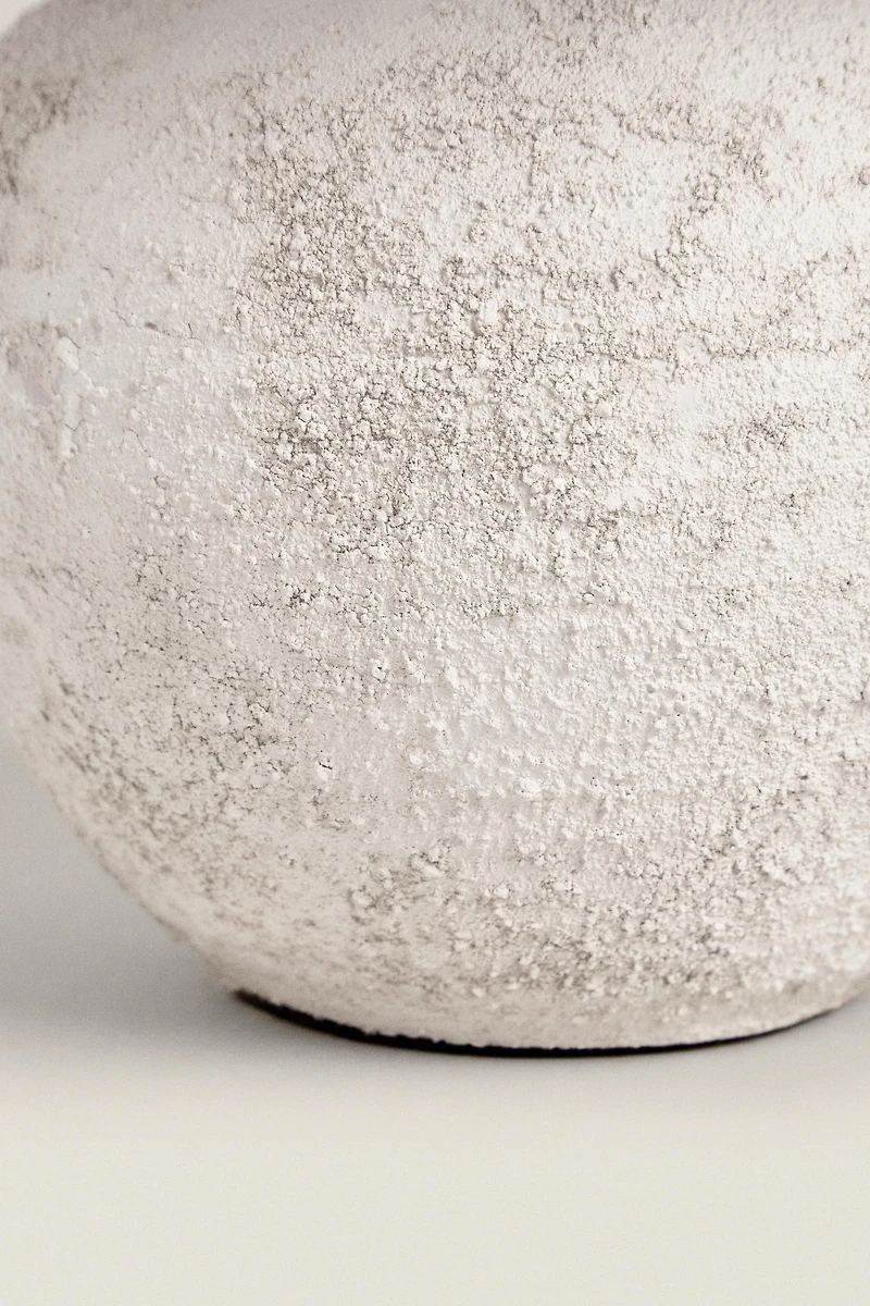 AGED CERAMIC TABLE LAMP