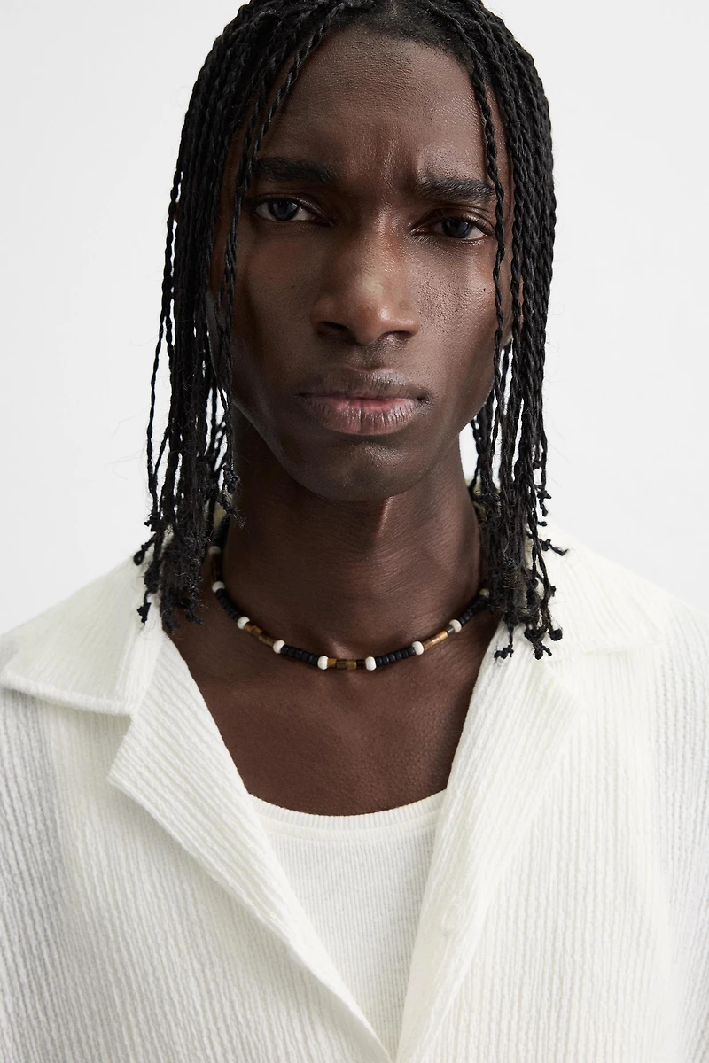 CHEMISE STRUCTURÉE EFFET FROISSÉ