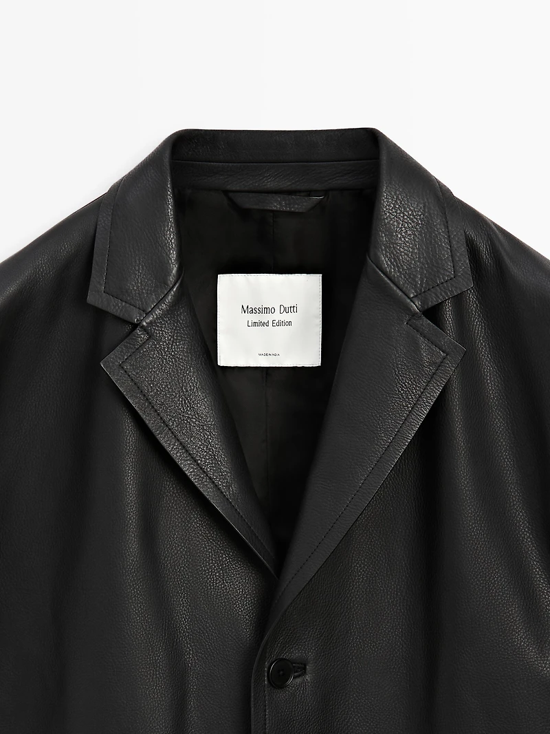 Nappa leather blazer - LIMITED