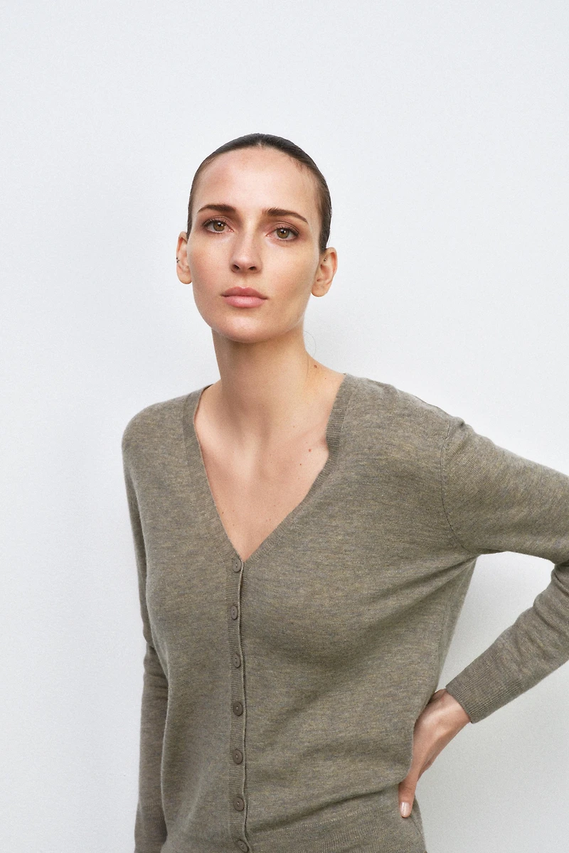 GILET 100 % LAINE EXTRA DOUCE