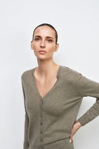 GILET 100 % LAINE EXTRA DOUCE