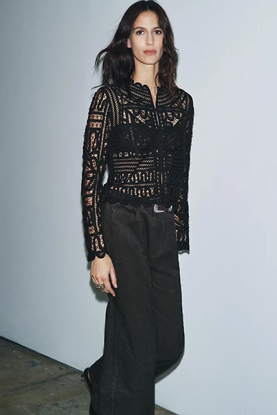 BLOUSE CROCHET ZW COLLECTION