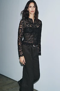 BLOUSE CROCHET ZW COLLECTION