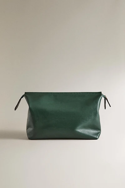 TROUSSE DE TOILETTE CUIR VOYAGE