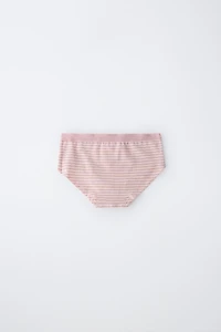 AGES 6-14 / SIX-PACK OF STRIPED UNDERWEAR