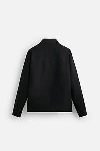 100% LINEN OVERSHIRT