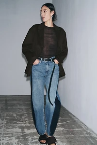 WOOL BLEND BLAZER ZW COLLECTION