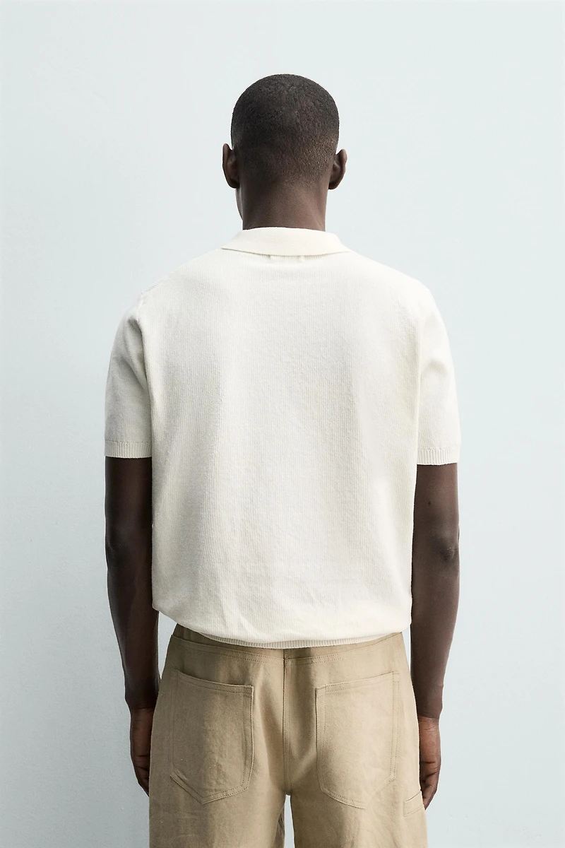 POLO EN MAILLE REGULAR FIT STRUCTUR