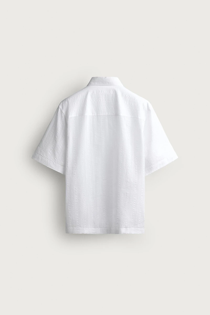 STRIPED JACQUARD SHIRT