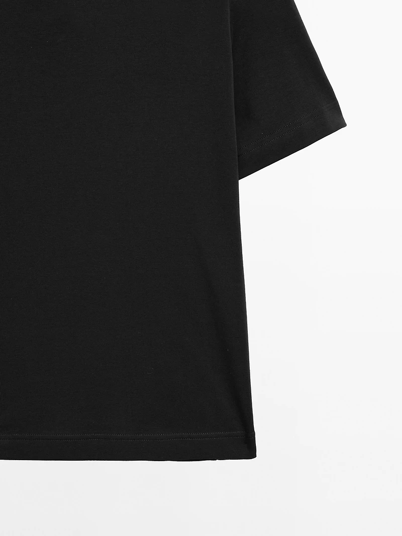 100% cotton short-sleeve T-shirt
