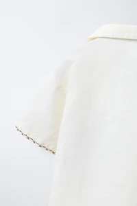 EMBROIDERED LION SHIRT