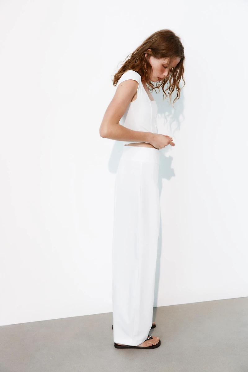 PLEATED BALLOON PANTS