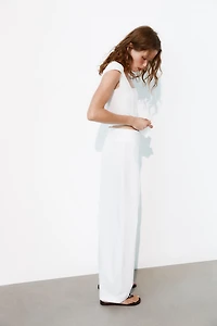 PLEATED BALLOON PANTS
