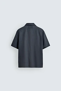 REGULAR FIT COTTON VOILE SHIRT