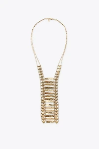 METAL PLATE NECKLACE