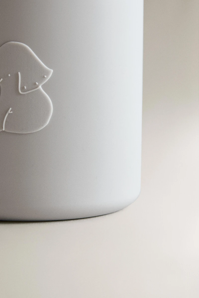 CHILDREN'S SILICONE ELEPHANT TUMBLER