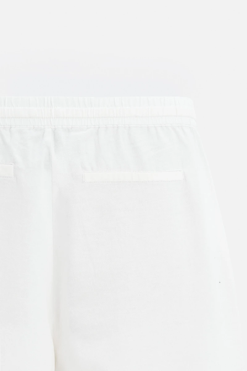 RELAXED FIT COTTON LINEN PANTS
