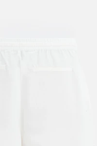 RELAXED FIT COTTON LINEN PANTS
