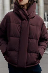 WATER REPELLENT WINDPROOF SHORT HOODIE ANORAK