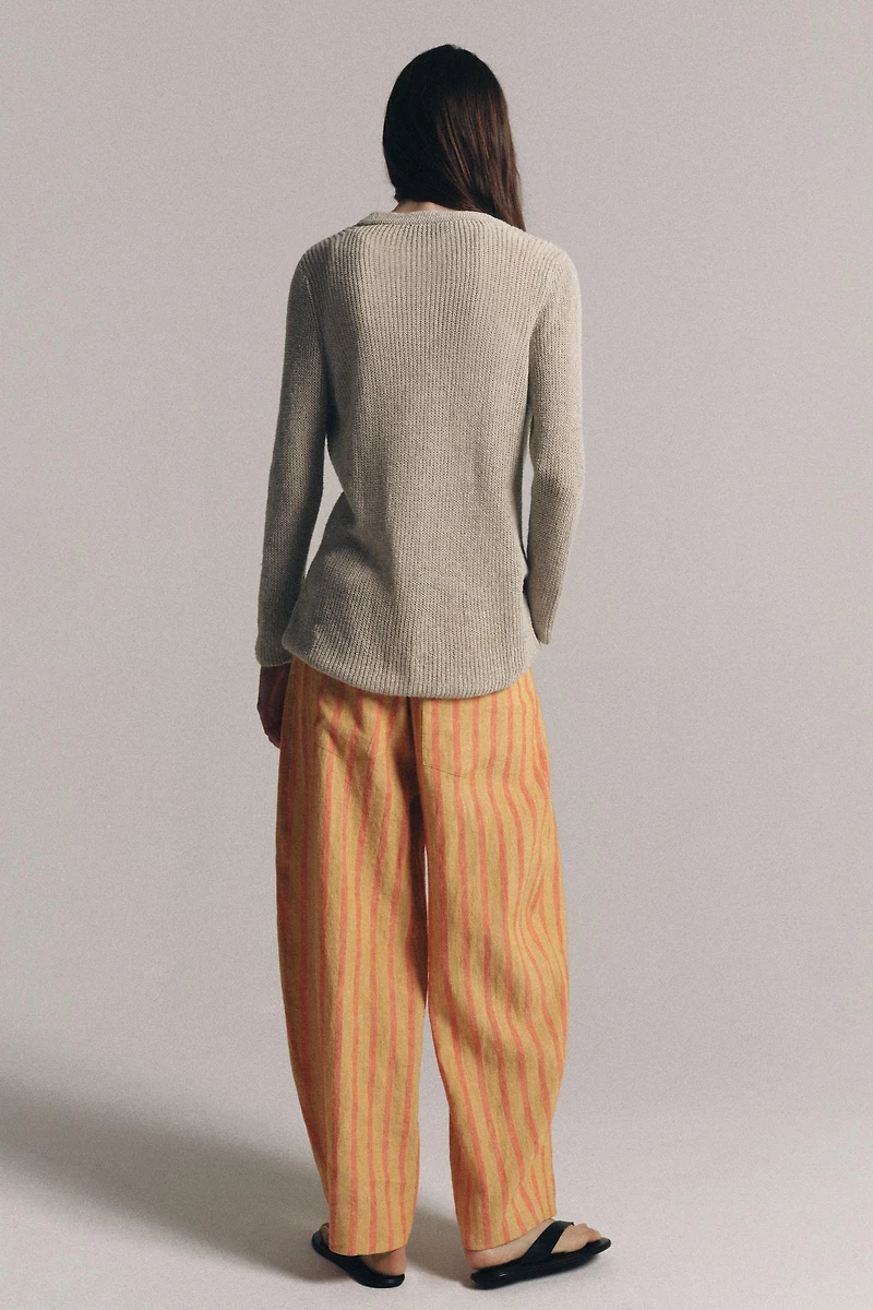 GILET EN MAILLE À COL V