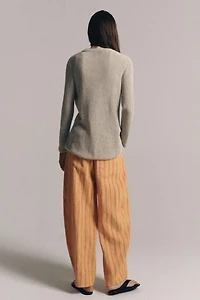 GILET EN MAILLE À COL V