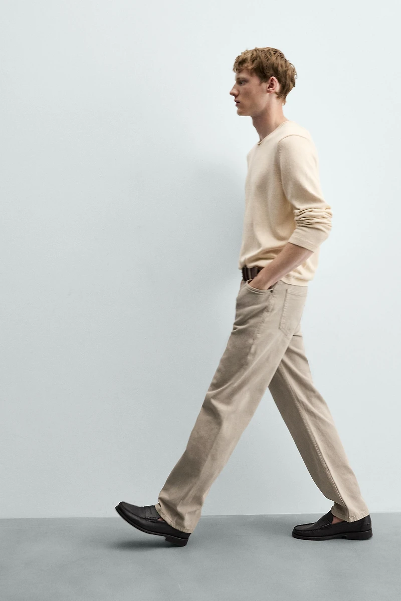 LIGHTWEIGHT COTTON-HEMP JEANS