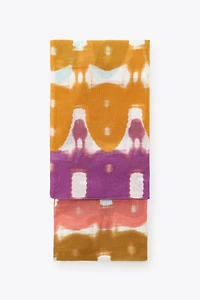 PRINTED SCARF WITH COTTON