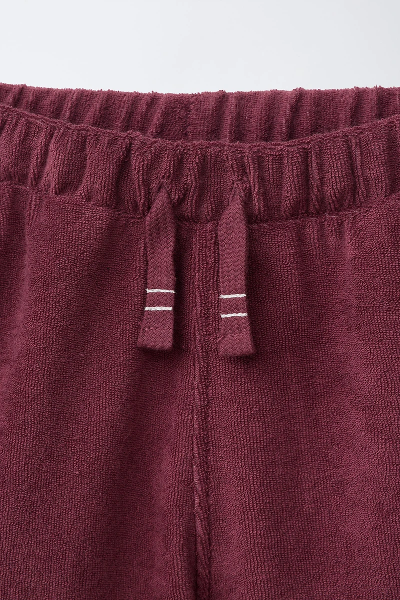 SHORT EFFET ÉPONGE