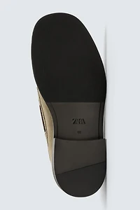 LEATHER DRESS DECK SHOES