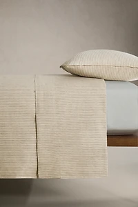 DYED THREAD STRIPED FLAT SHEET