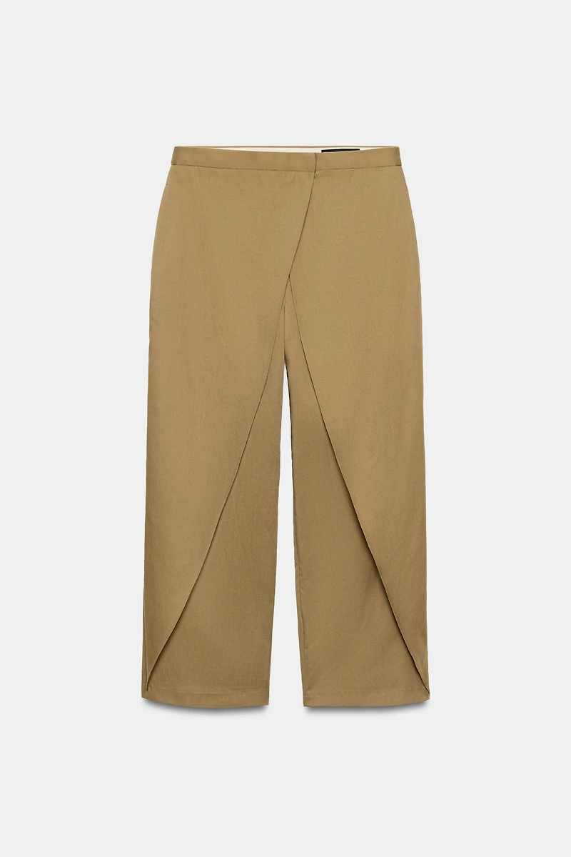 FRONT PLEATED PANTS ZW COLLECTION