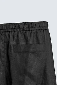 100% LINEN RELAXED FIT PANTS