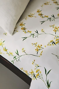MIMOSA PRINT SATEEN FLAT SHEET
